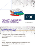 Peranan Audiologis Dalam Pendidikan