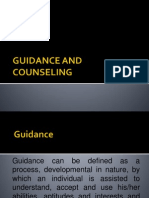 Guidance and Counseling