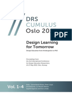 Vol. 4: Design Education From Kindergarten To PHD - Design Learning For Tomorrow: Proceedings of The 2nd International Conference For Design Education Researchers