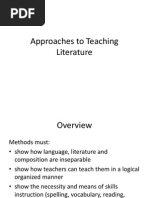 Approaches To Teaching Literature