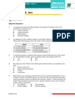 CHAPTER 8: Salts: Extra Practice Objective Questions 1 A B C D 2