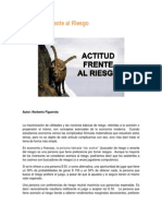 La Actitud Frente Al Riesgo PDF