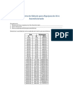 Procedimiento de Cálculo para Equipos de Aire Acondicionado PDF