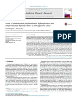 Analytical Chemistry Research