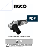 Amoladora Instruciones PDF