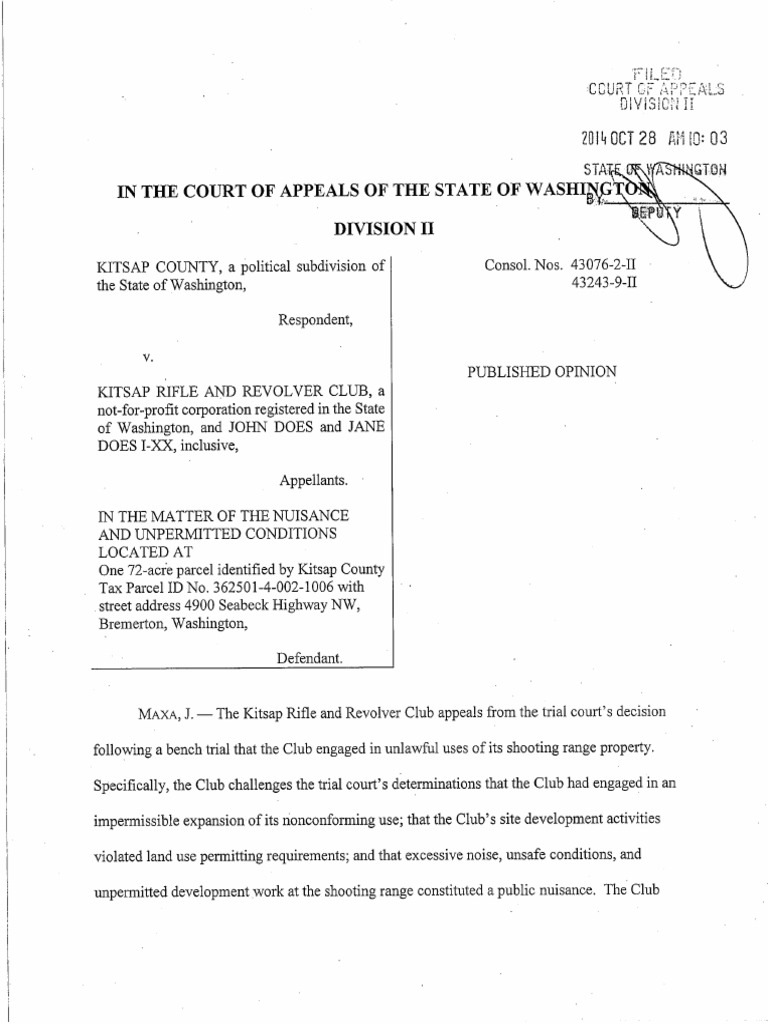 Appeals Court Decision PDF Nuisance Public Law