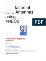 Tutorial 4NEC2 PDF