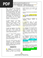 REVISÃO POR EXERCÍCIOS - QUESTÕES OBJETIVAS - - TÓPICOS PROCESSO CIVIL - GABARITO.doc