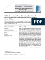 2013 Children's Understandings of Counting PDF