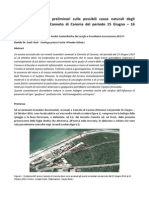 Geobiofisica Ipotesi Preliminari Sulle Possibili Cause Naturali Degli Eventi Incendiari Di Canneto Di Caronia Del Periodo 15 Giugno_ 16 Ottobre 2014