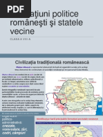 Formațiuni Politice Românești Și Statele Vecine