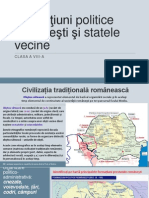 Formațiuni politice românești și statele vecine