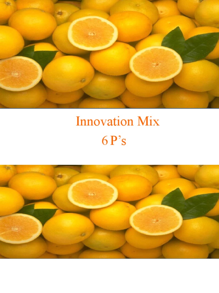 Innovation Mix | PDF | Business