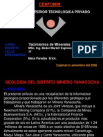 Geología Yanacocha SIMPLE PDF