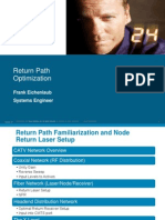 Cisco Return Path Optimization