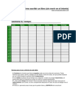 Gestiona Tu Tiempo - Plantilla para Medir Tiempo de Escritura