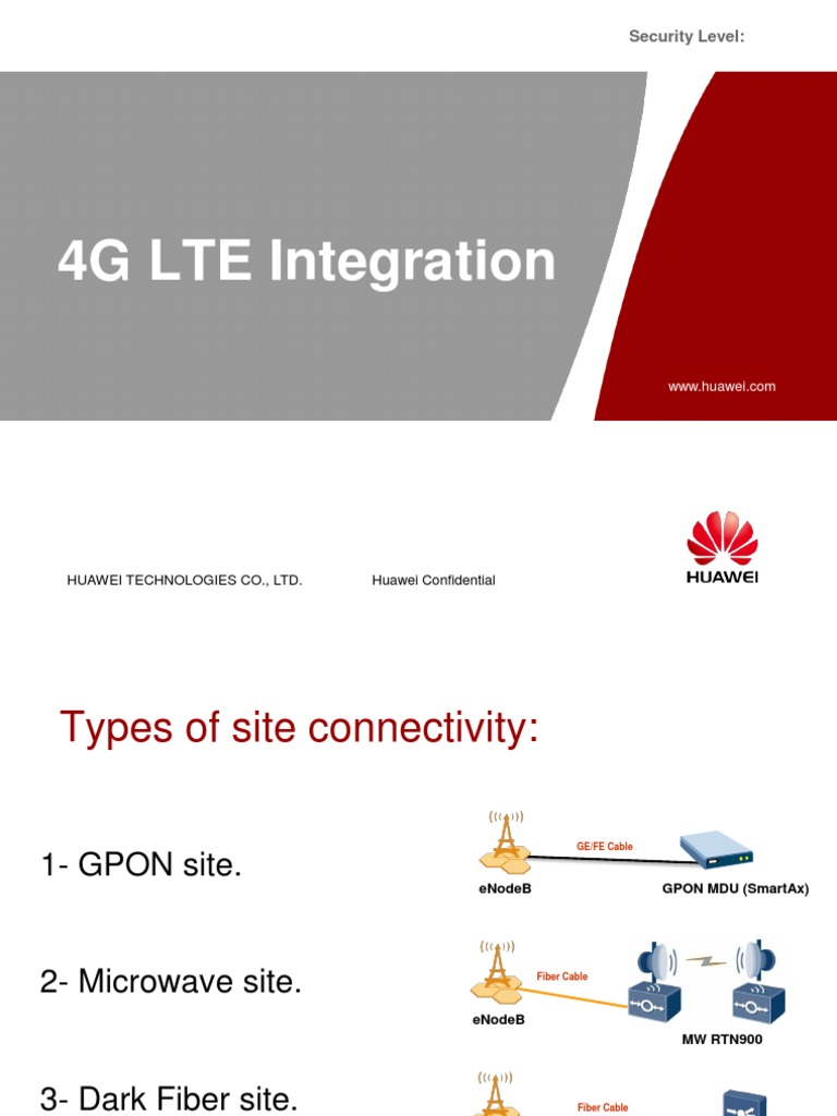 4G LTE Integration Training | PDF | Network Packet | Communications ...