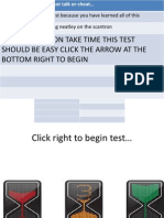 If Read Click On Take Time This Test Should Be Easy Click The Arrow at The Bottom Right To Begin