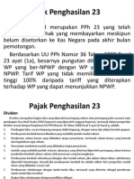 PPH Pasal 23