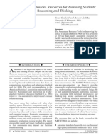 A Web Site That Provides Resources For Assessing Students' Statistical Literacy, Reasoning and Thinking