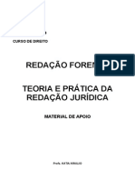 Apostila Teoria e Pratica Da Redacao Juridica 2012