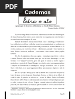 Apropriação de discurso e ambivalências na obra de Ariano Suassuna, de Romina Borba