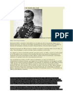 Biografia y Dibujo de Simon Bolivar