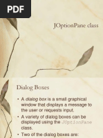 j Option Pane Class