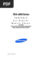 Samsung a950 for Verizon Wireless