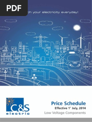 Price Schedule - Low Voltage Components | PDF | Relay | Fuse