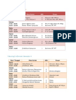 Ilmu Hukum Semester 2: Hari/Tanggal Mata Kuliah SKS Dosen