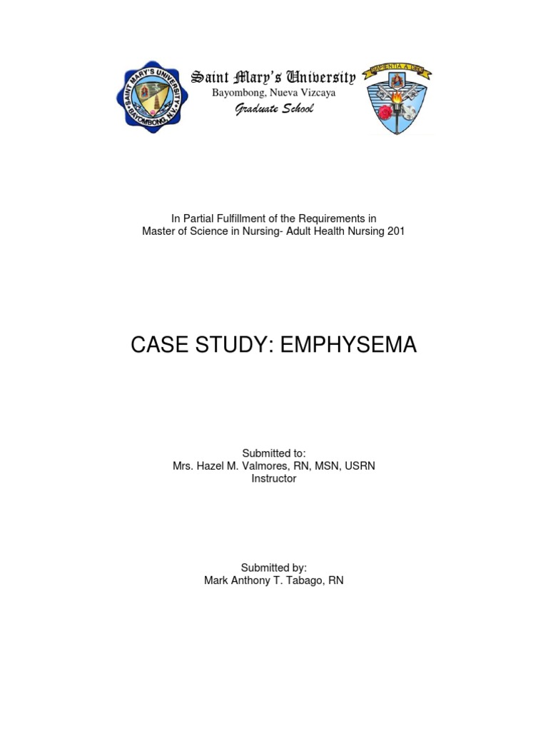 emphysema case study pdf