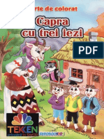 Carti. Capra - Cu.3.iezi. Carte - De.colorat - Si.citit. Ed - Eurobookids. TEKKEN