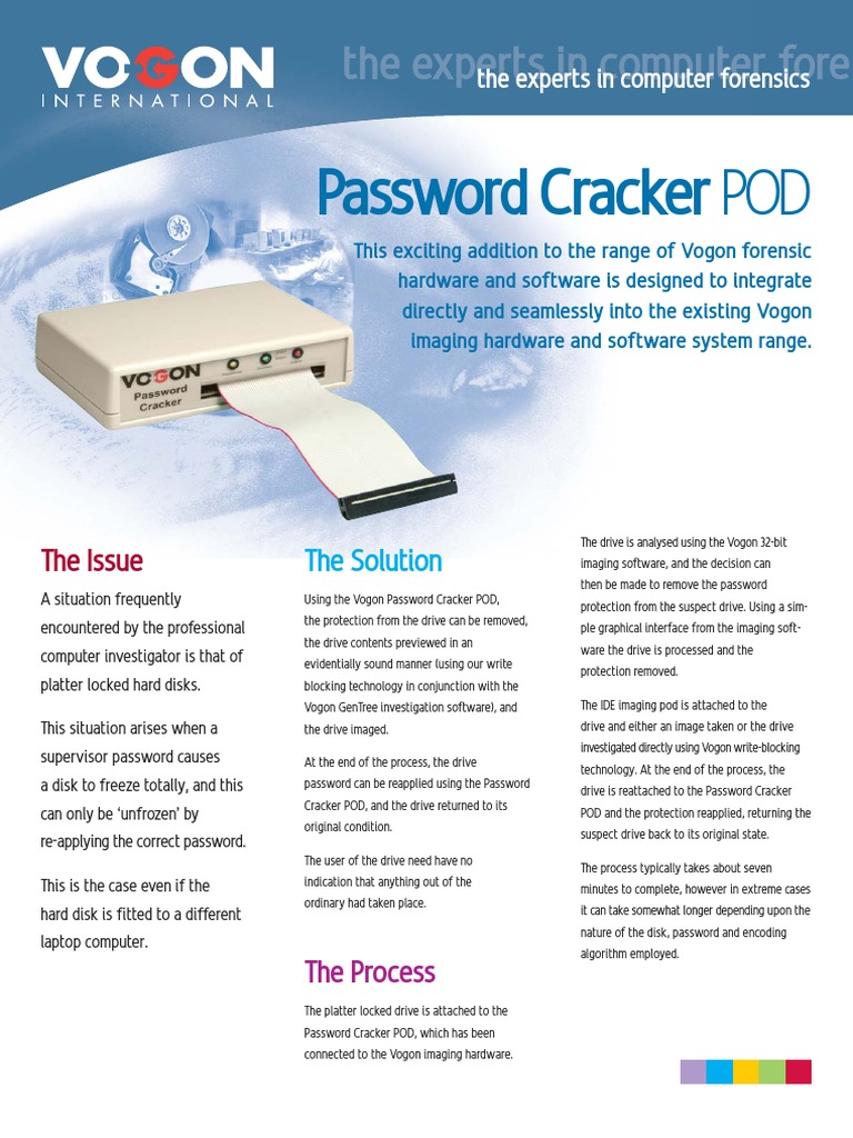 Password Cracker POD The Experts in Computer Foren PDF Computer