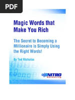 Download Magic words that make you rich  by zhing SN244850966 doc pdf