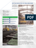 Technical Data About The Production of Steel Structures