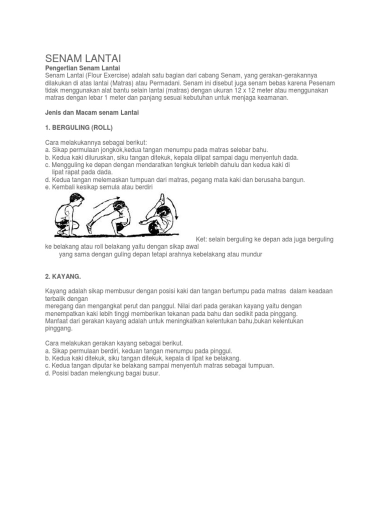 Senam Lantai