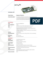 Pi Specs