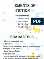 Elements of Fiction: Group Members
