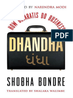 Dhandha - How Gujratis Do Business - Shobha Bondre
