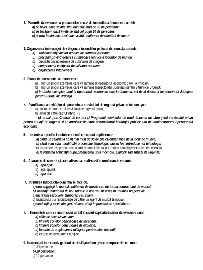 Test 2 Evaluare PSI | PDF