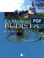 Ramiro Calle - La Meditación Budista