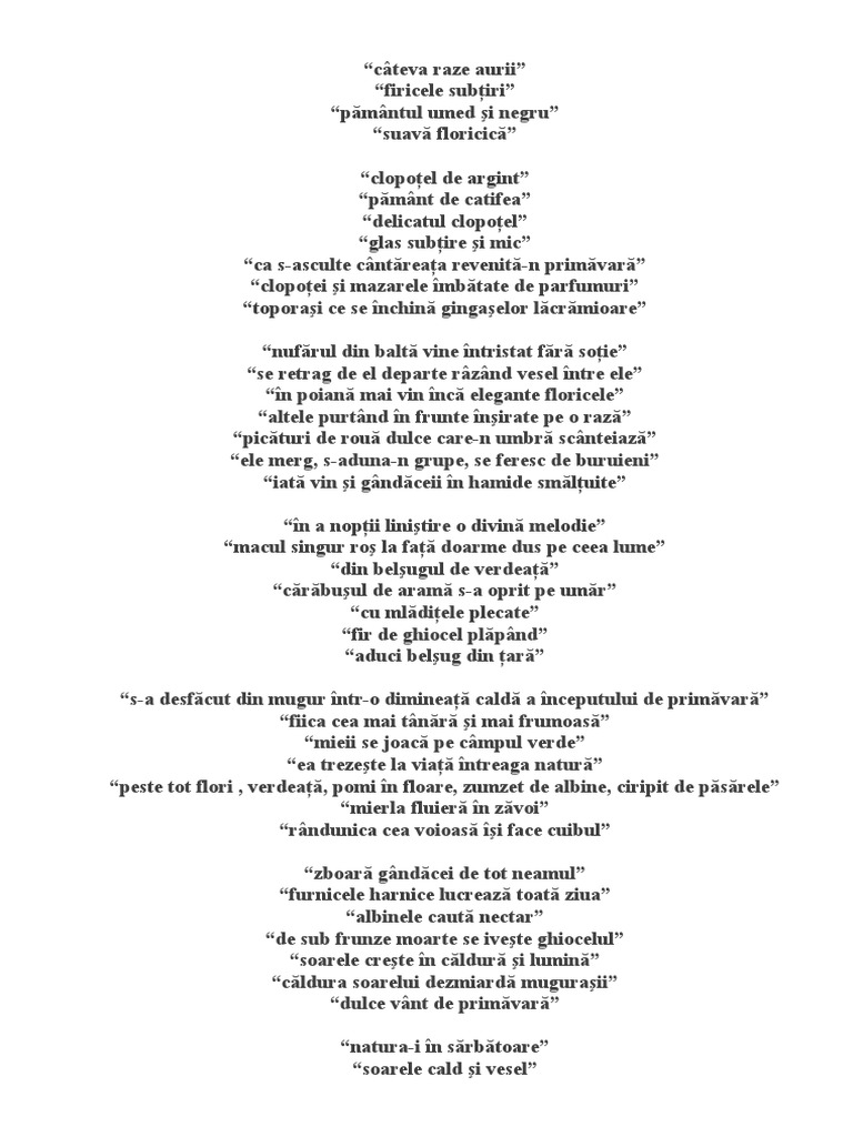 Expresii Frumoase Expresii Frumoase | PDF