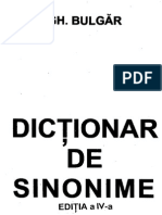 33812771 Dictionar de Sinonime  ++