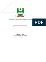 National Open University of Nigeria: Course Code:Mbf 716