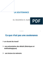 La Soutenance