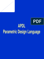 APDL Parametric Design Language - ANsys PDF