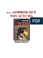 Bloch, Robert - El Horror Nos Acecha