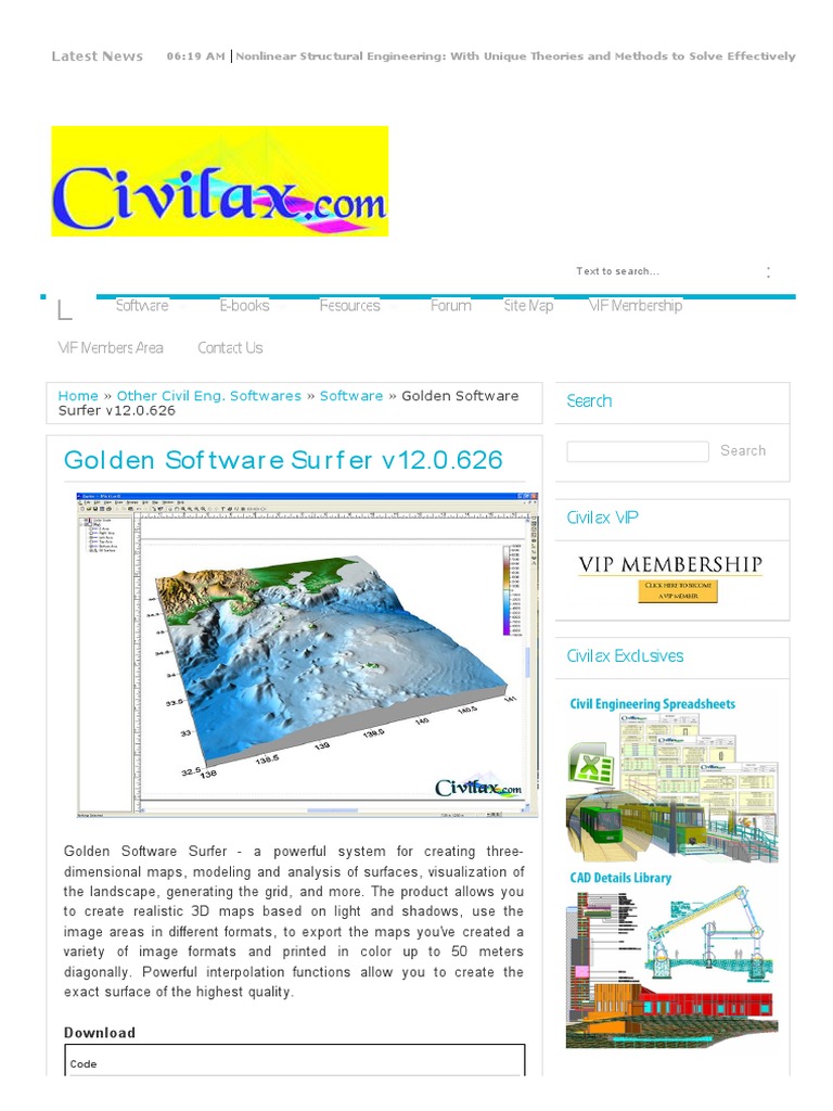 Golden Softwaresurfer V12.0.626: Software E-Books Resources Forum Site ...