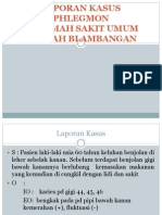 Laporan Kasus Phlegmon PPT Co Kroco